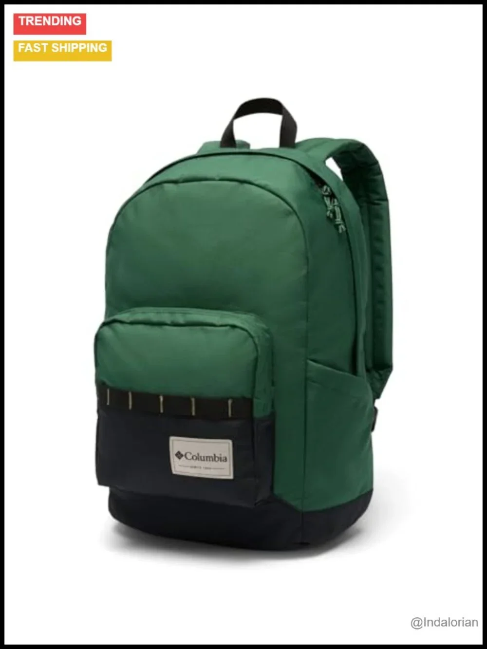 22L Laptop Backpack with Padded Back, Water Bottle Pocket, Adjustable Straps